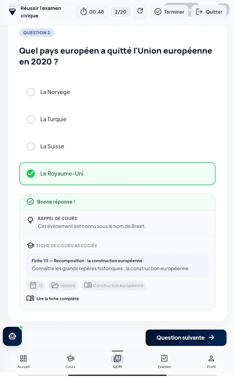 CiviQuizz screenshot 6