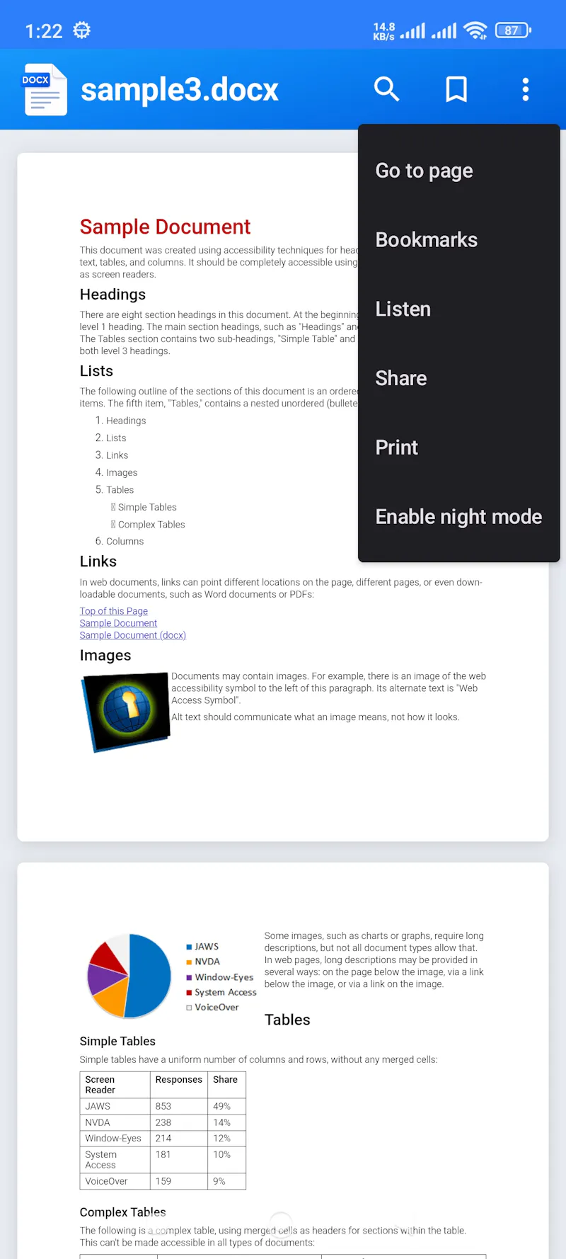 Docx Viewer screenshot 11