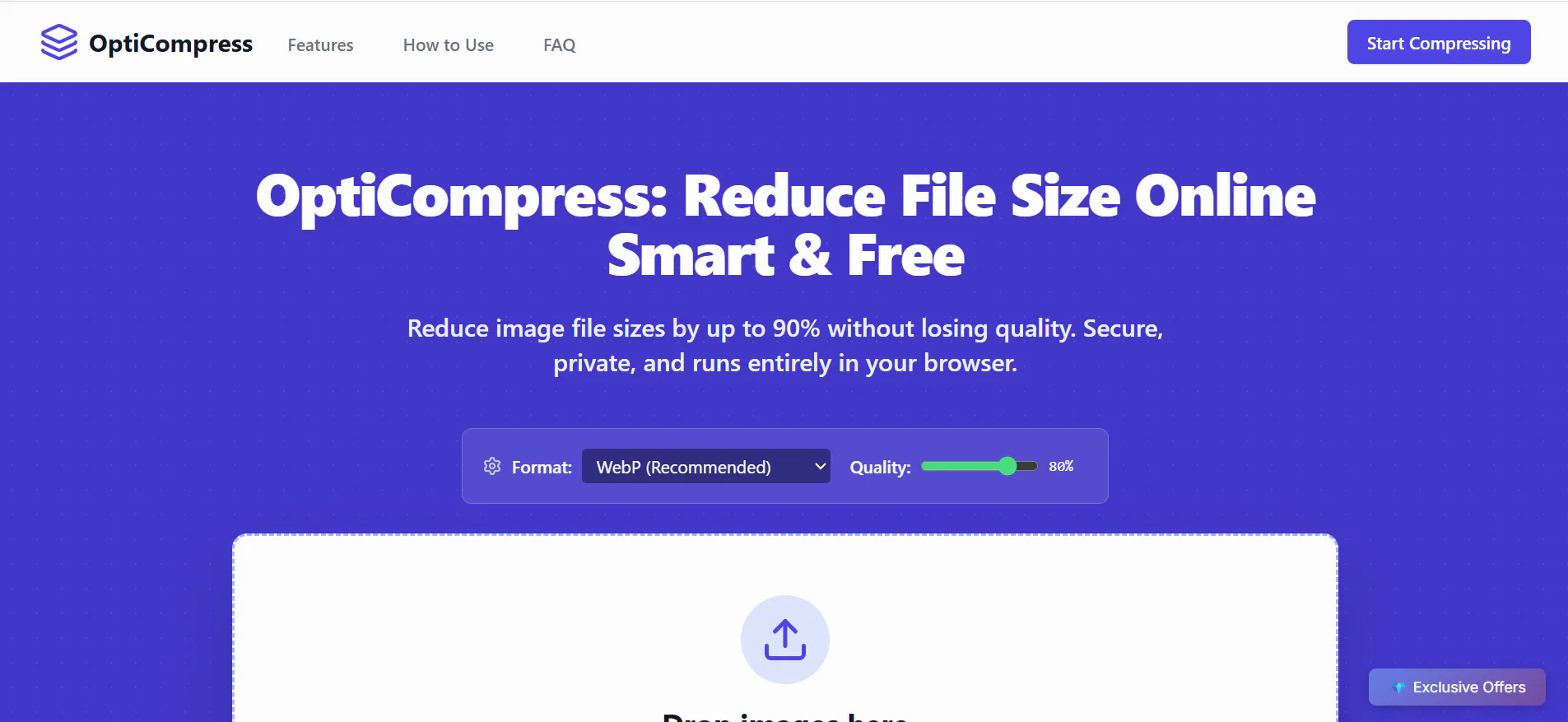 OptiCompress Image Tool gallery image