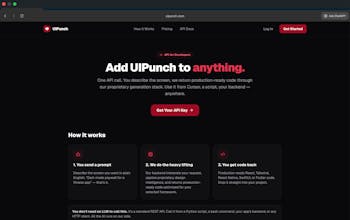 UIPunch: Anti AI Slop App UI Generator gallery image