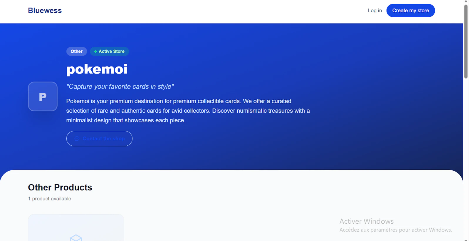 Bluewess — Marketplace screenshot 4