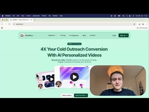 Mailmoo — screenshot 1 showing tool features and UI