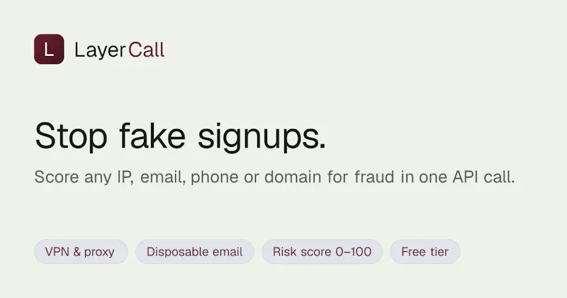 LayerCall Free Email-DNS Tools screenshot 1