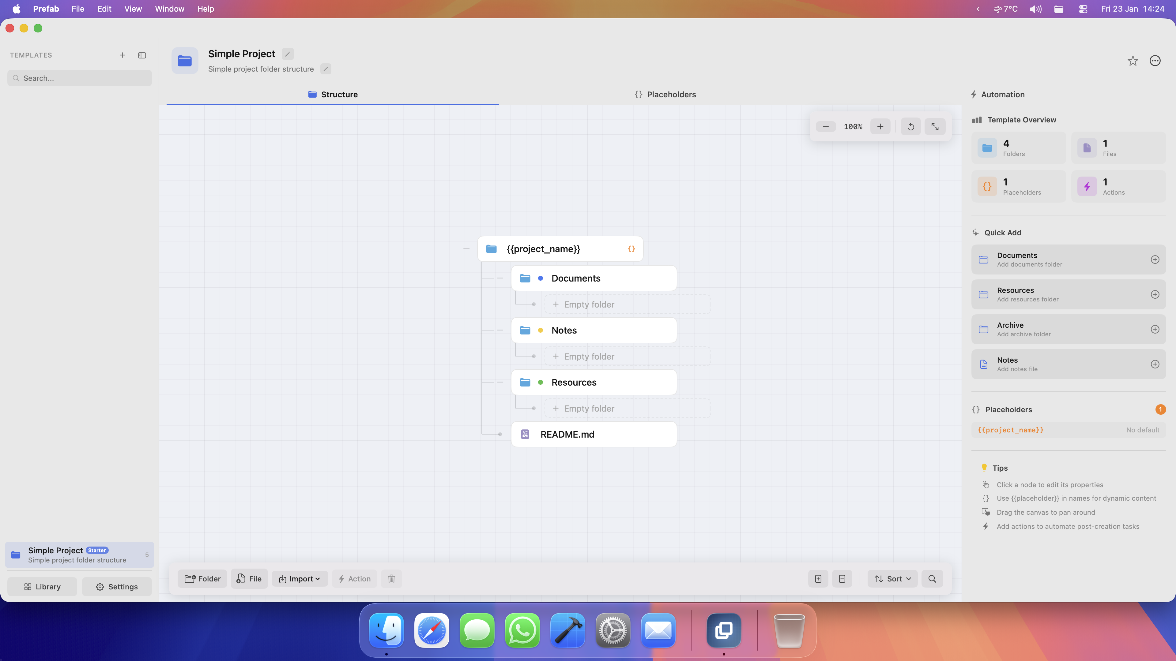 Prefab - Your projects, pre-built - Screenshot 3 showing product features and functionality