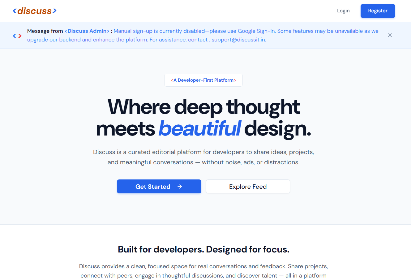 Discuss gallery image
