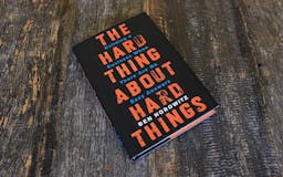 The Hard Thing About Hard Things: Building a Business When T media 2