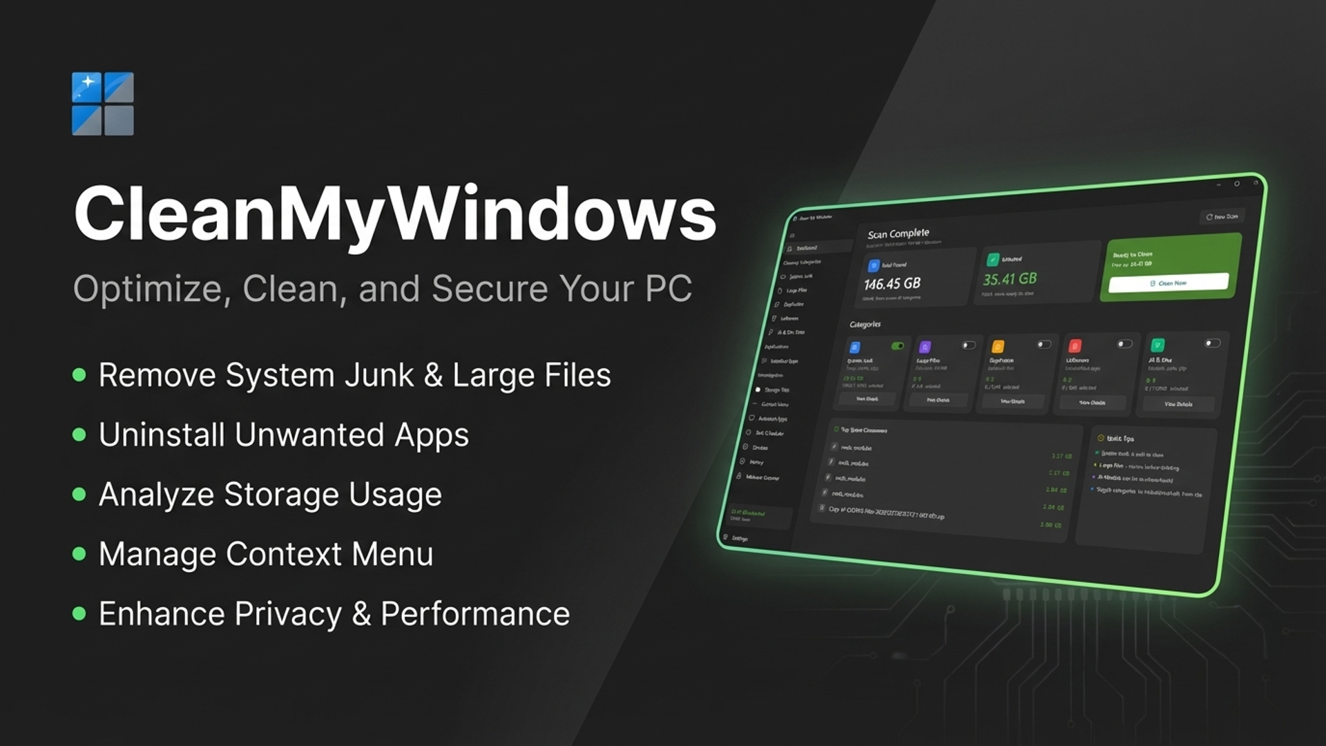 CleanMyWindows – Boost & Clean your PC gallery image