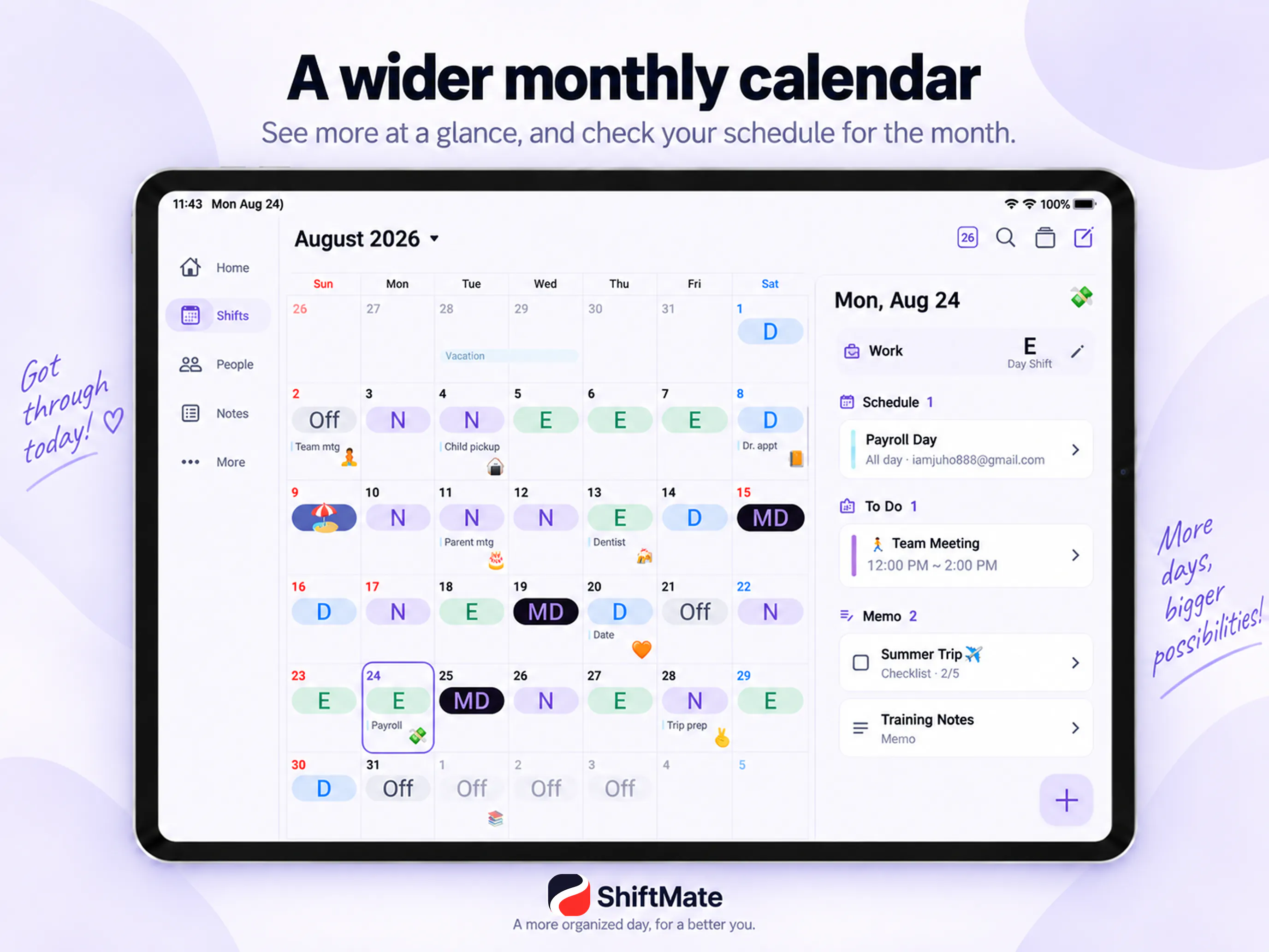 ShiftMate - Nurse shift calendar gallery image