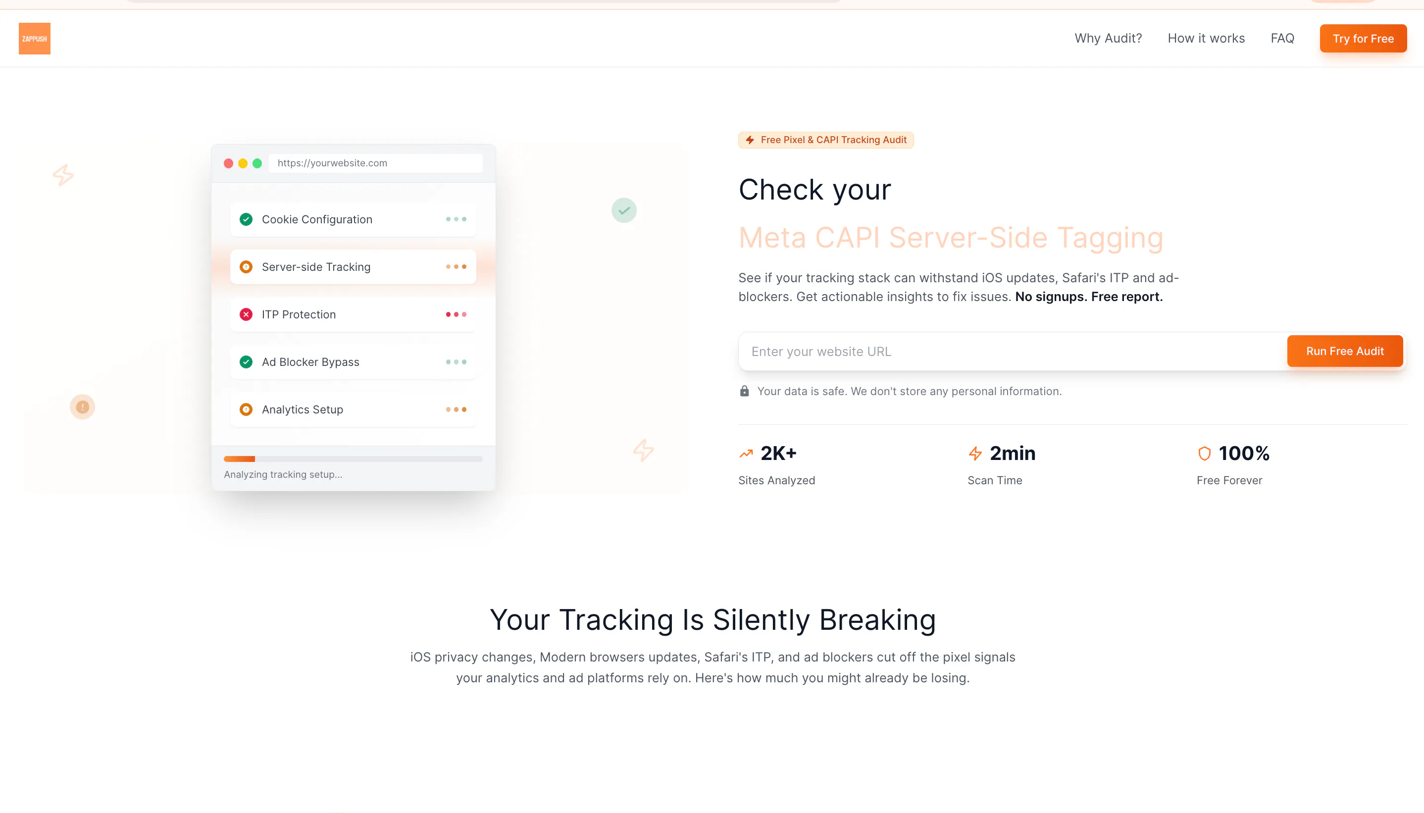Free Pixel & CAPI Tracking Audit gallery image