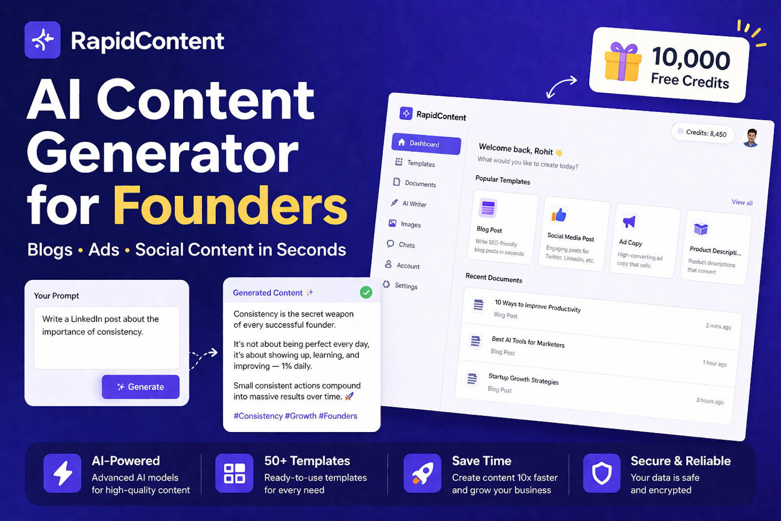 RapidContent screenshot 2