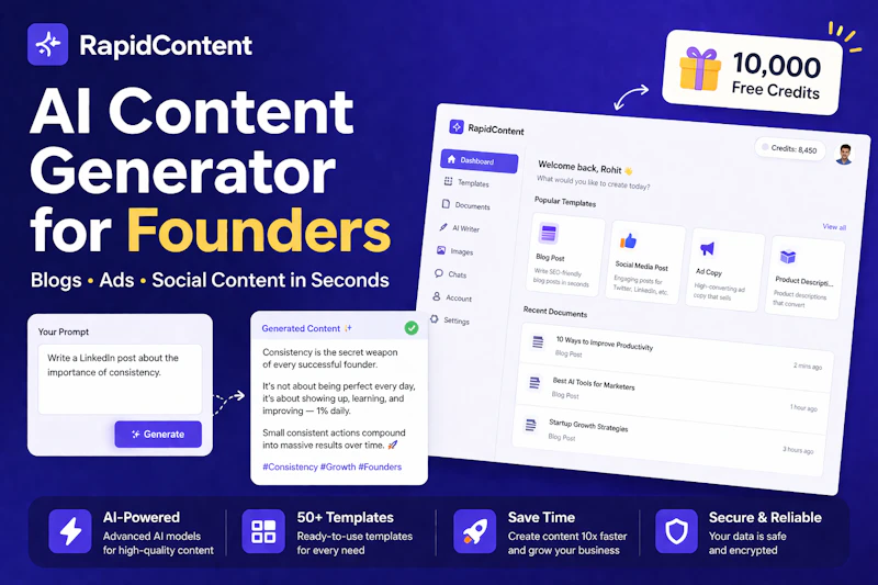 RapidContent screenshot 2