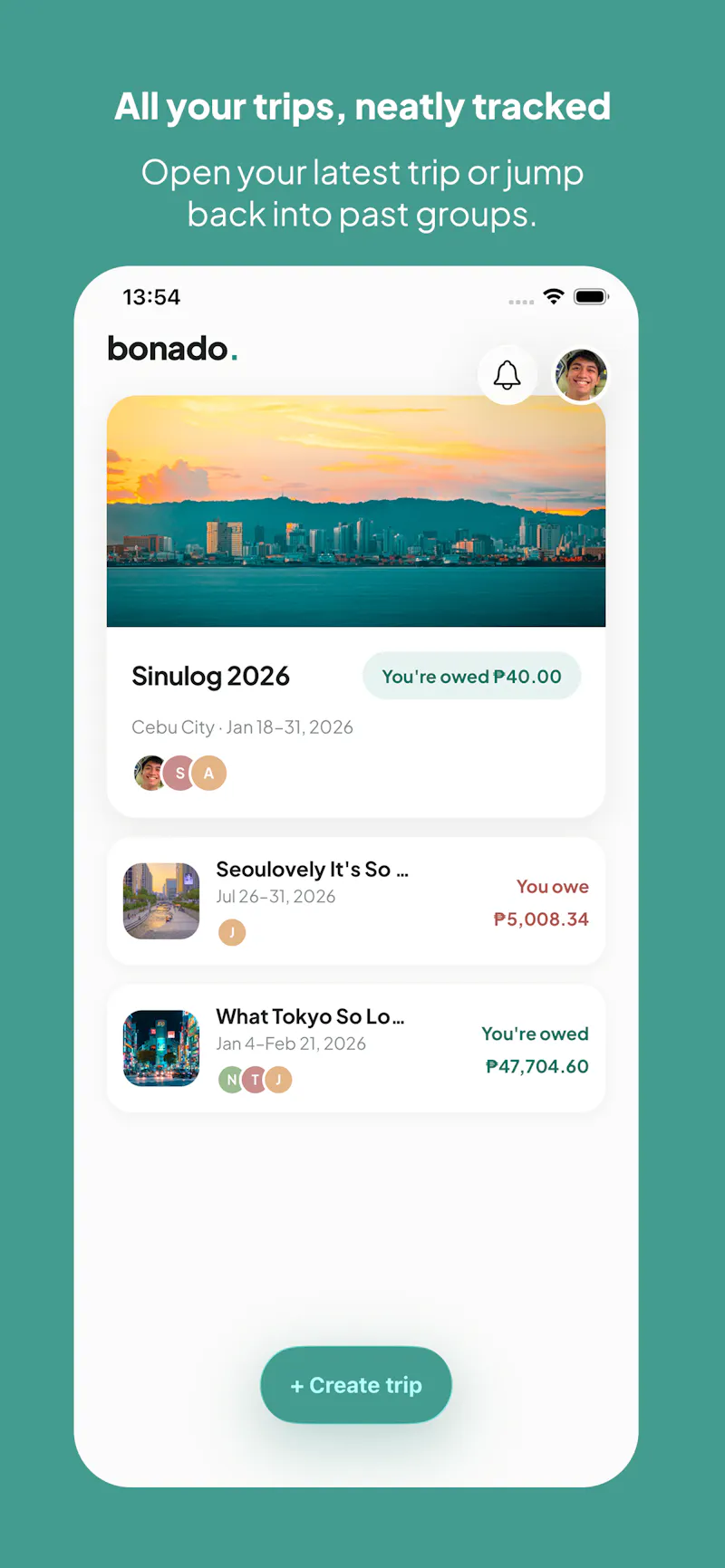 Bonado screenshot 1