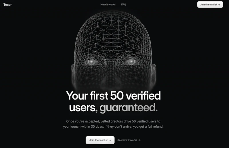 Tesor screenshot 1