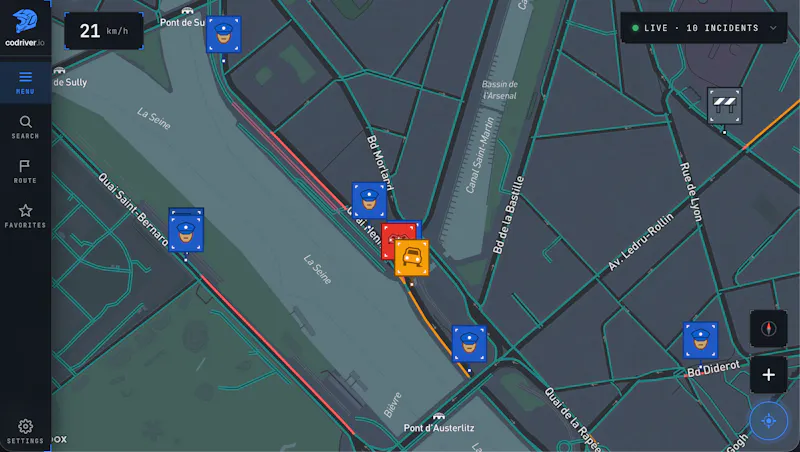 codriver.io screenshot 4