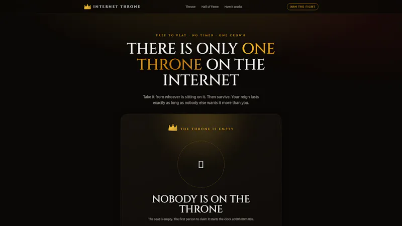 Throne — How Long Can You Survive? screenshot 1