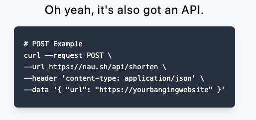 Not Another URL Shortener gallery image