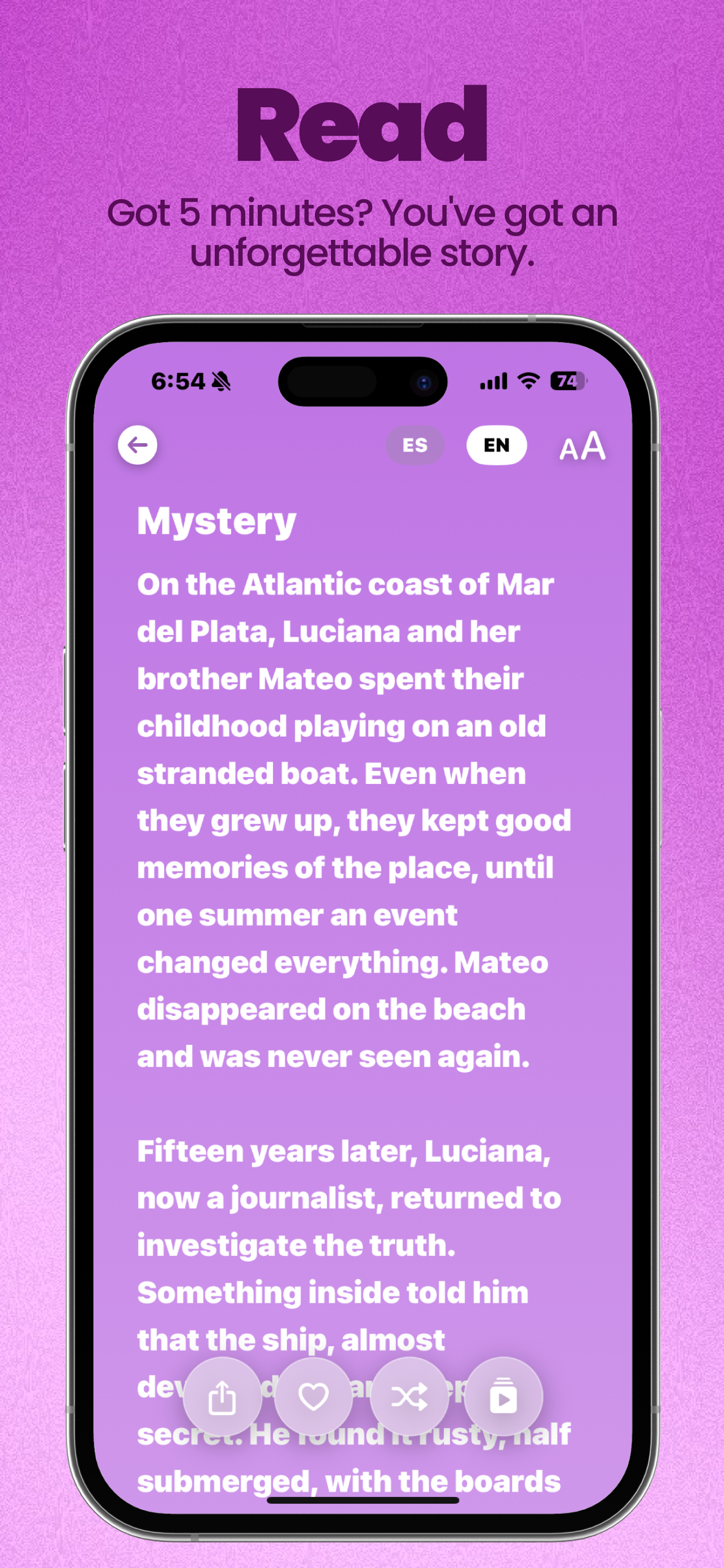 Média Il a brisé - L'application pour les nouvelles, les livres audio et les podcasts 4