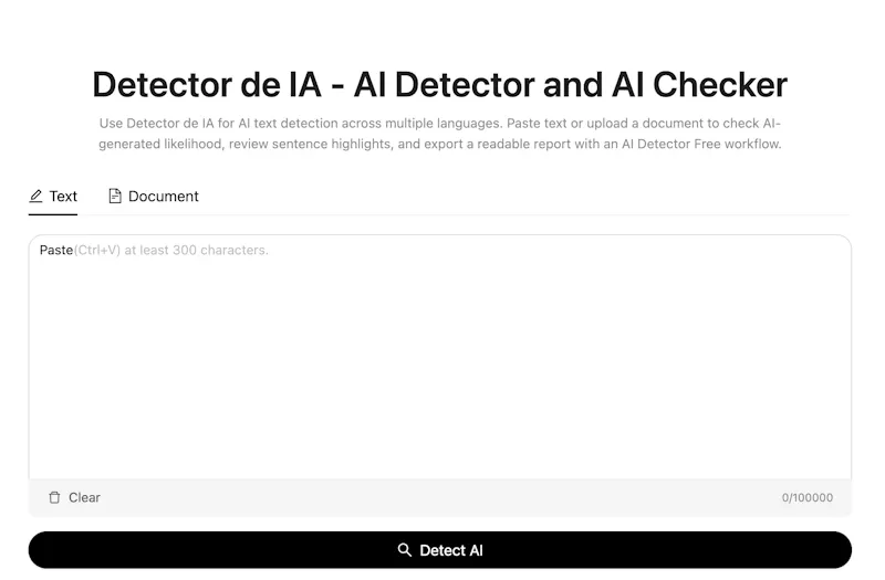 Detector de IA screenshot 2