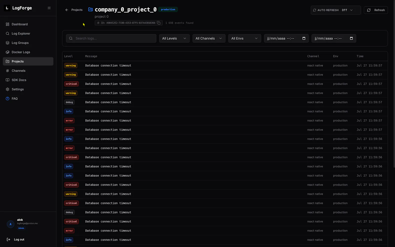LogForge screenshot 5