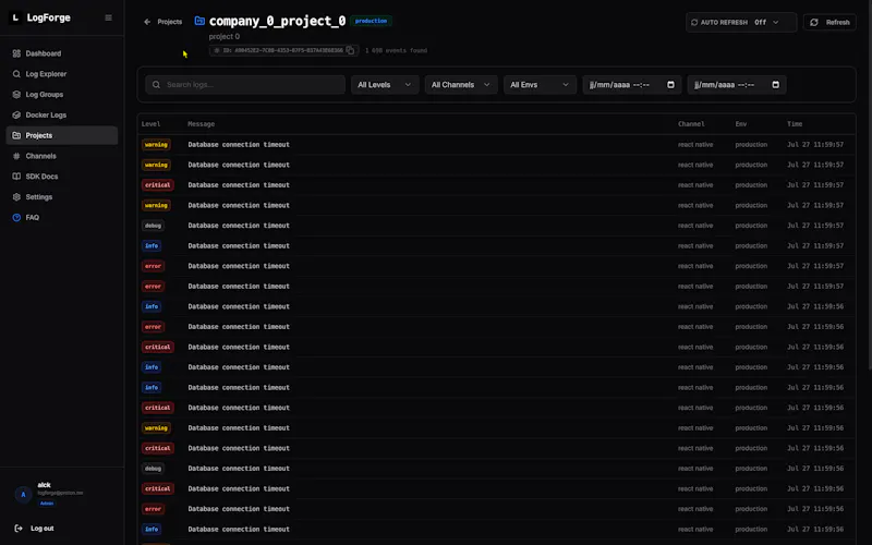 LogForge screenshot 5