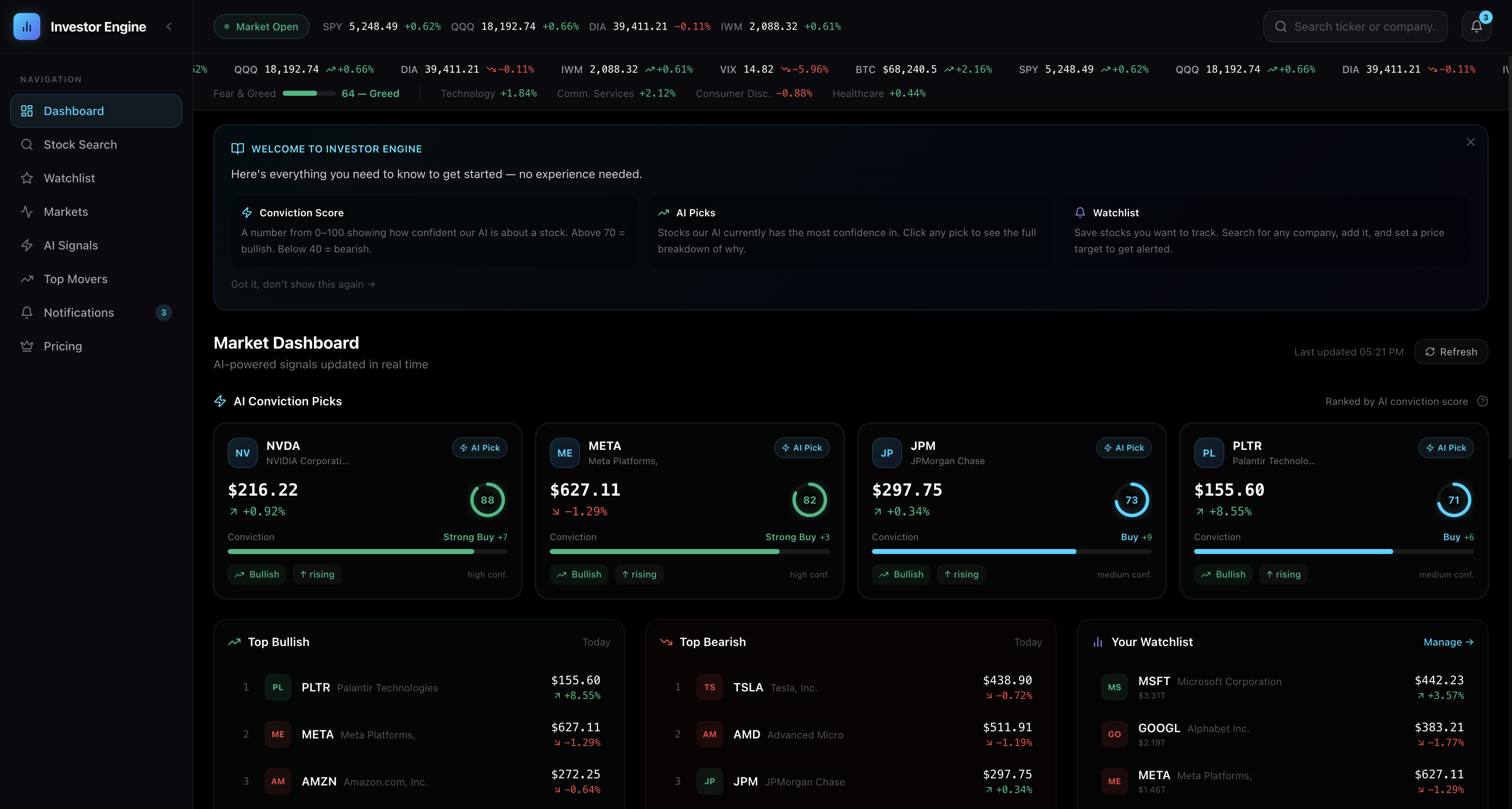 Investor Engine gallery image