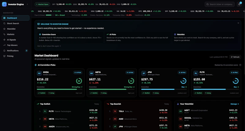 Investor Engine screenshot 1