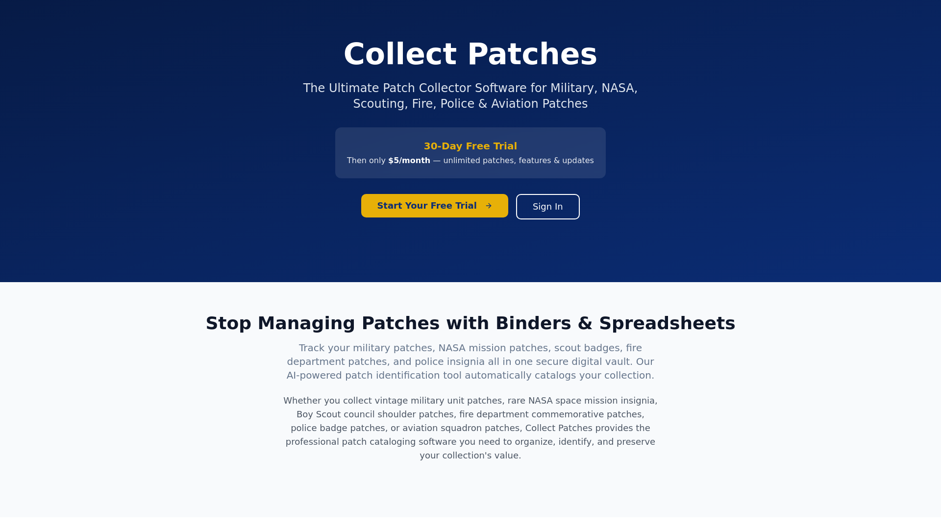 Collect Patches gallery image