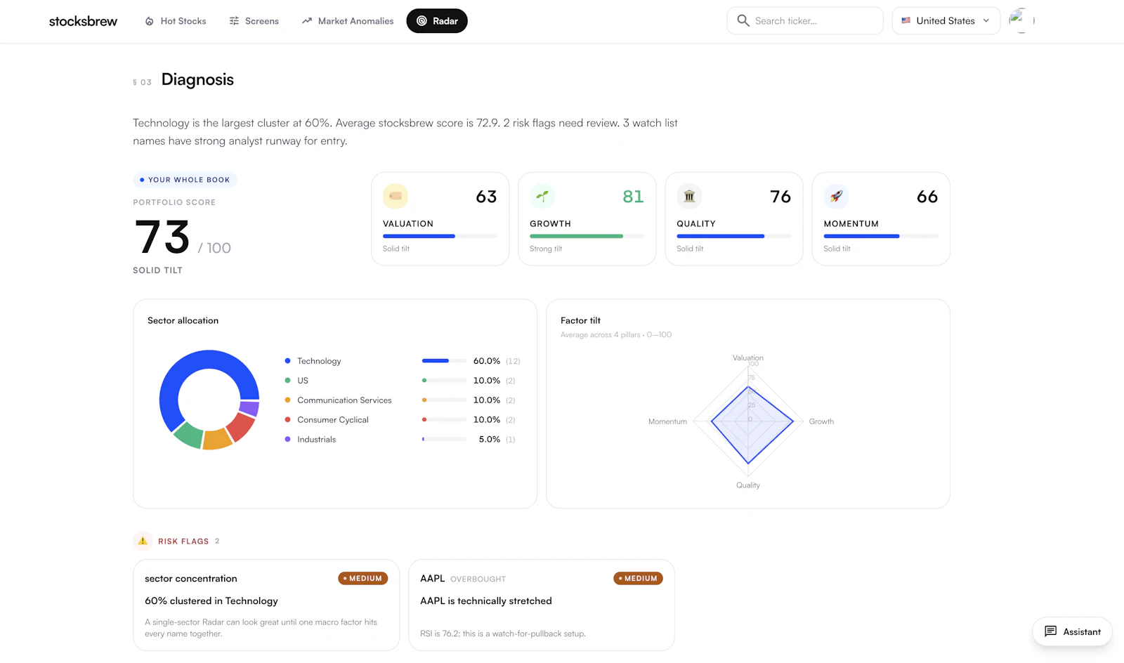 Stocksbrew screenshot 5