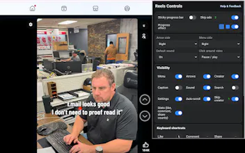 Facebook Reels Controls gallery image