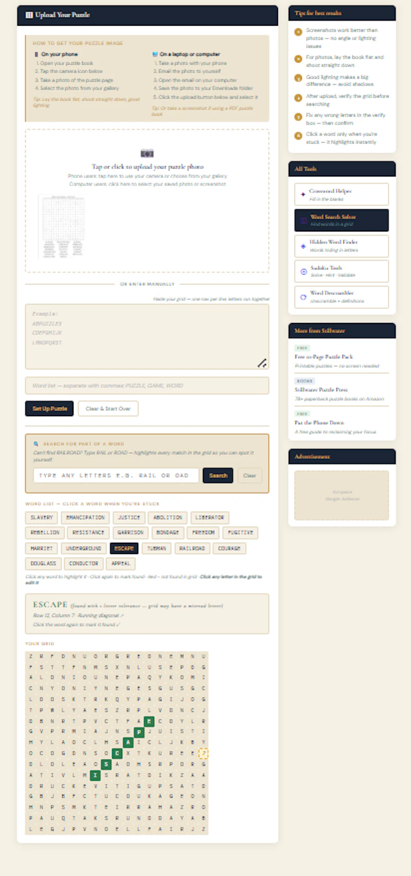 Stillwater Puzzle Tools screenshot 4