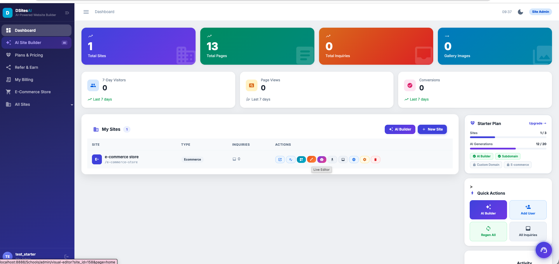 DSites AI gallery image