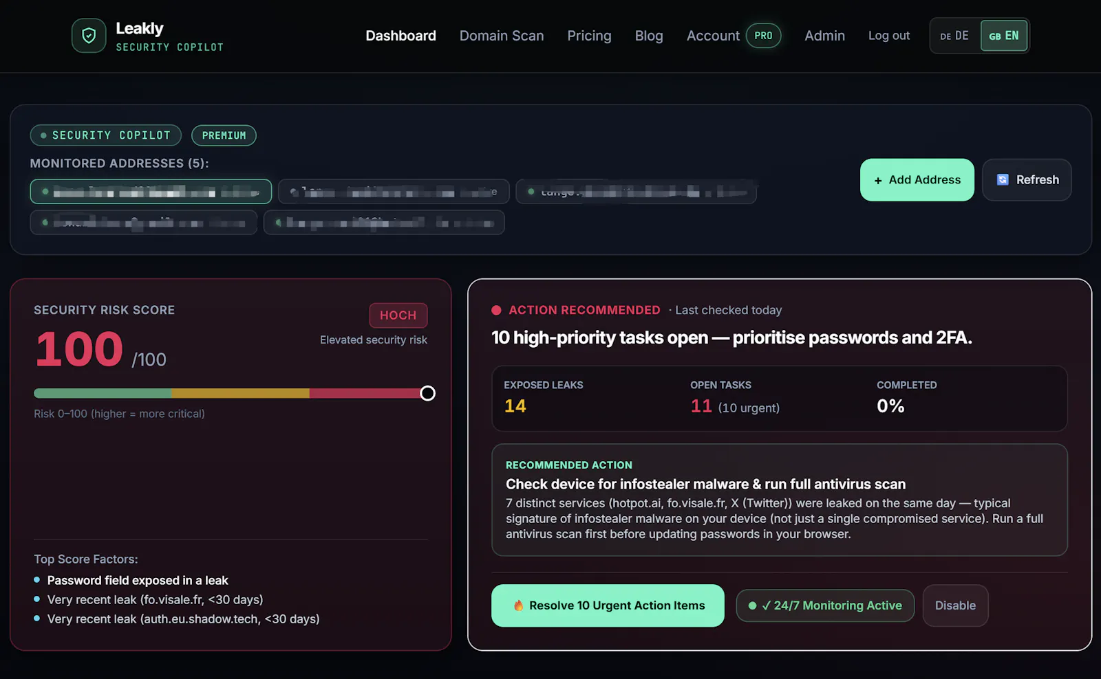 Leakly screenshot 2