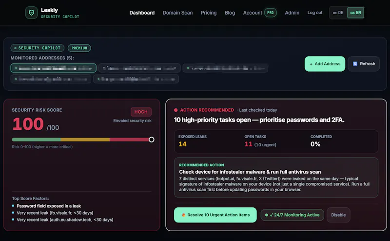 Leakly screenshot 2