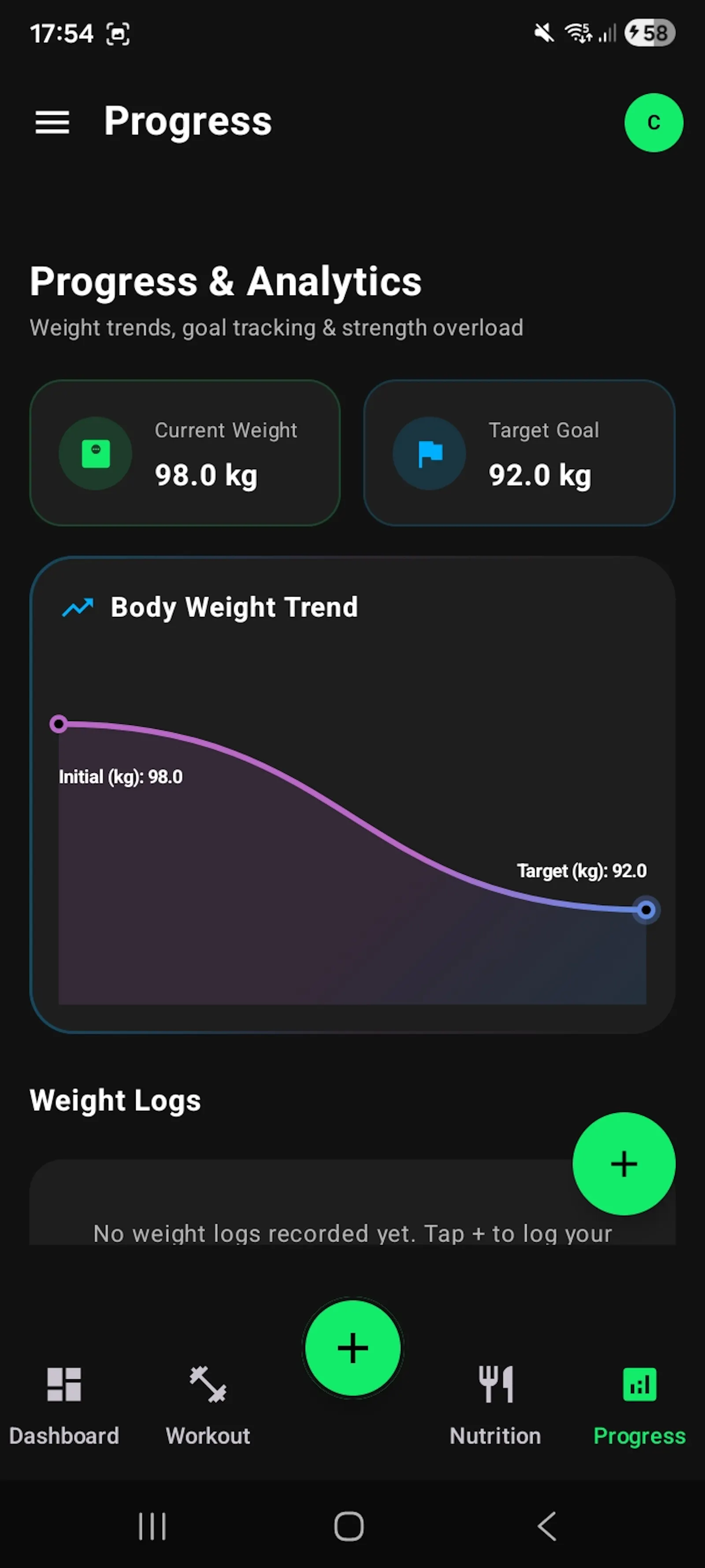 FitBuddy: Diet & Workout Tracker screenshot 4