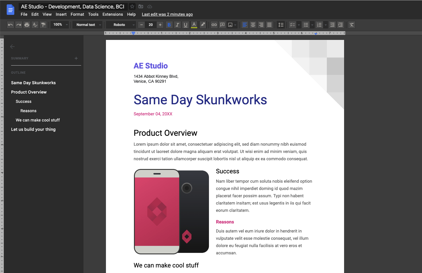Beter Google Documenten Dark -modus - Donker thema voor Google Documenten media 1
