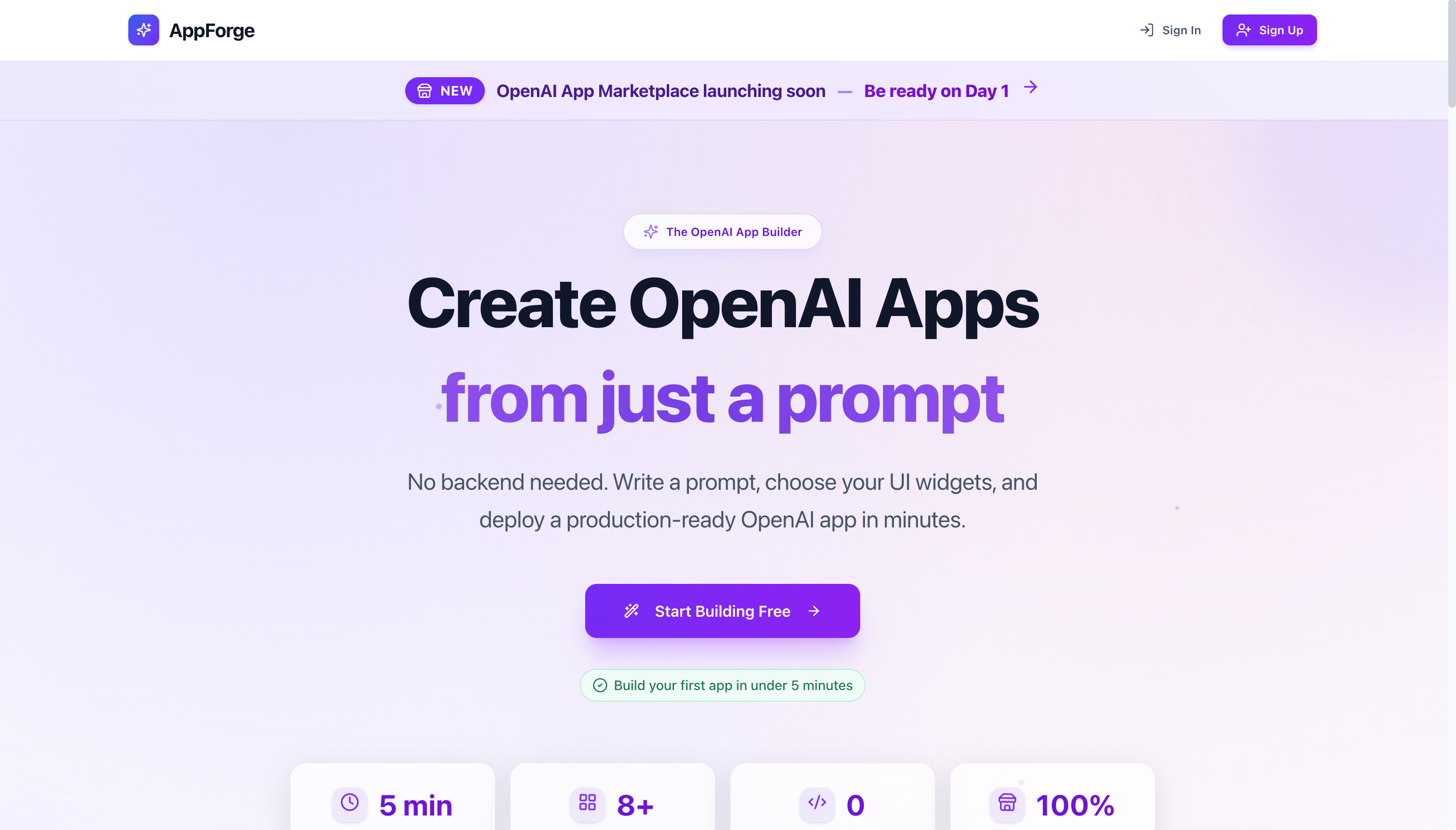 AppForgeNow gallery image