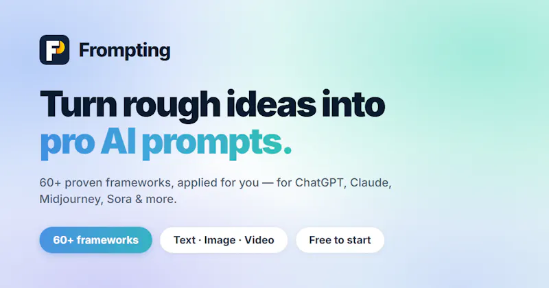Frompting.com - Don't Write Prompts screenshot 2