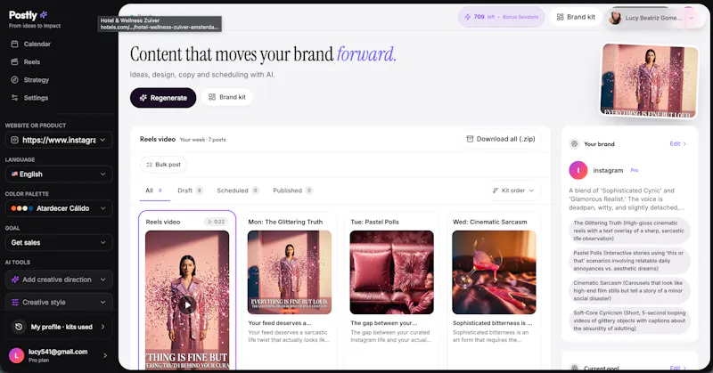 Postly screenshot 1