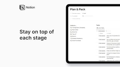 The Big Move: A Notion Template gallery image