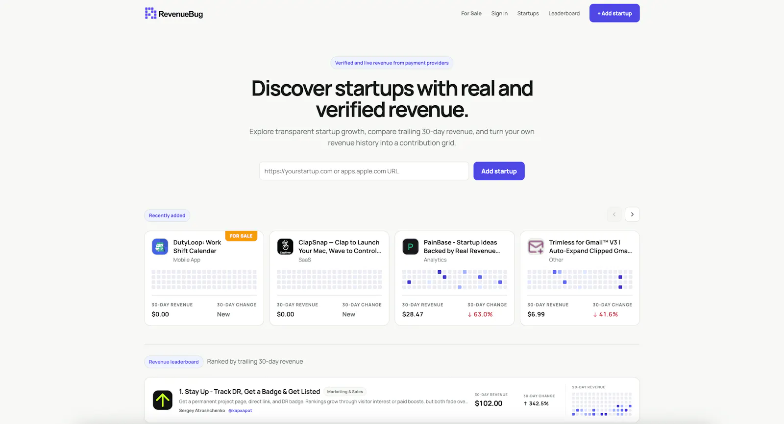 RevenueBug screenshot 4