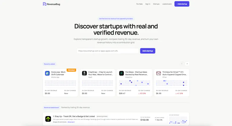 RevenueBug screenshot 4