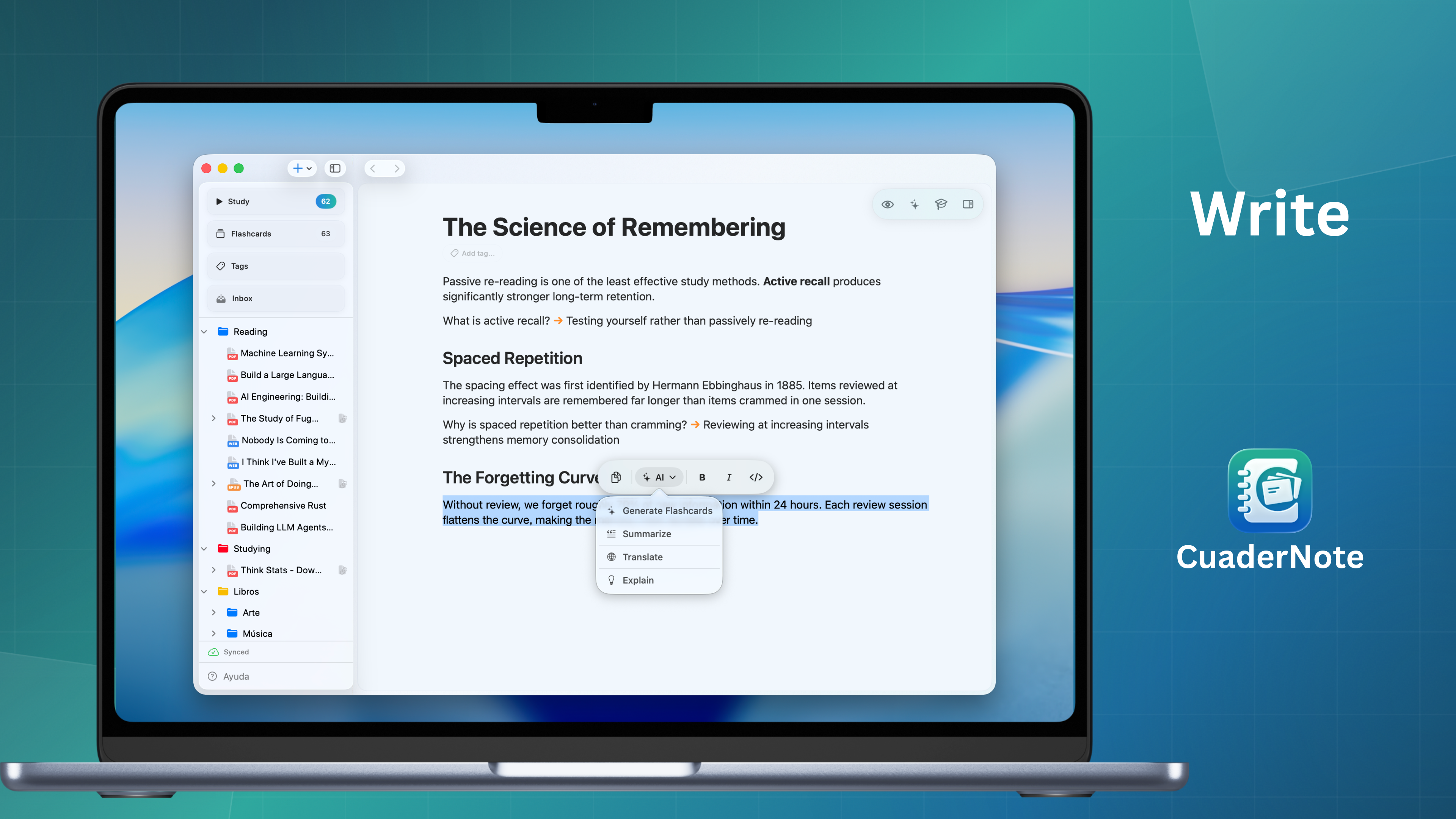 CuaderNote gallery image