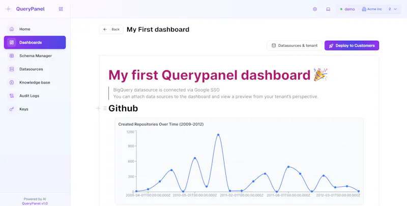 QueryPanel 2.0 screenshot 2