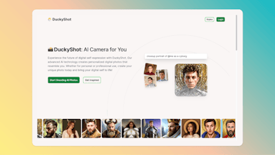 DuckyShot: Your Personalized AI Camera gallery image