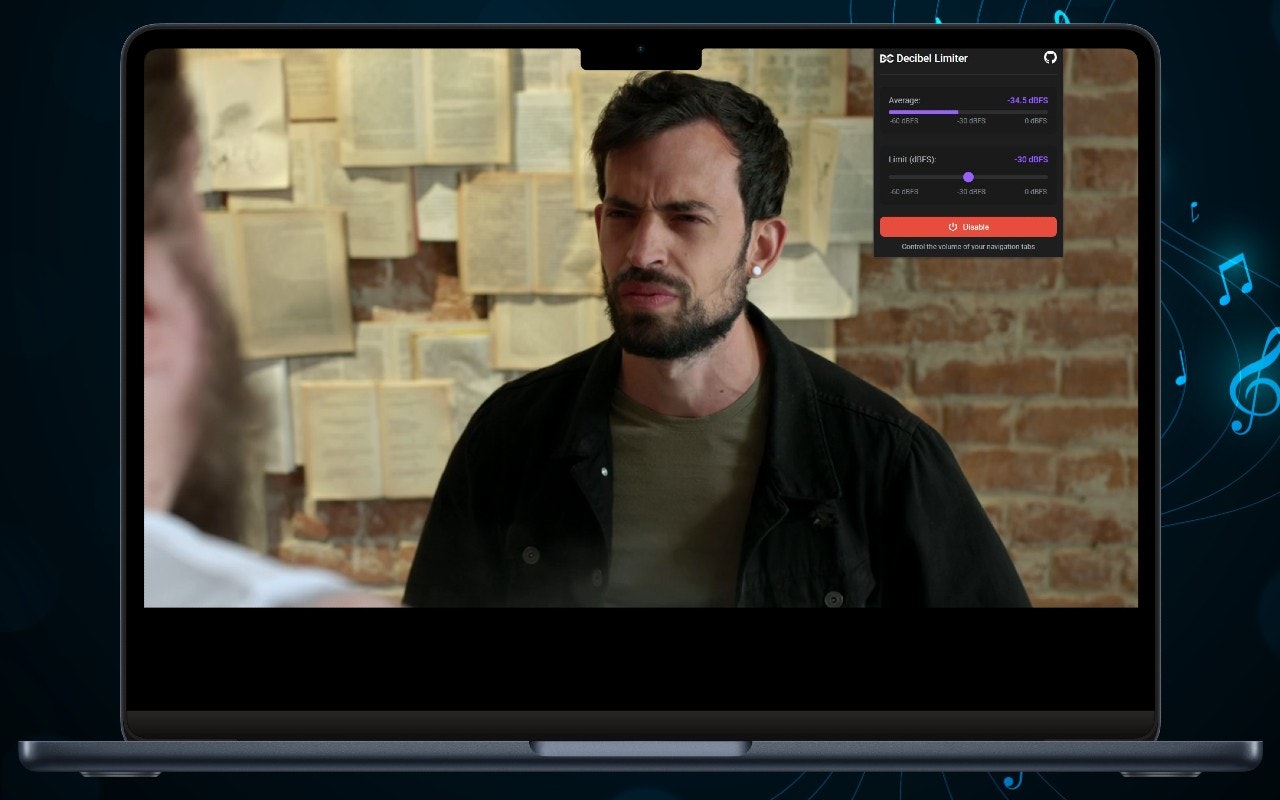 Browser Decibel Limiter gallery image