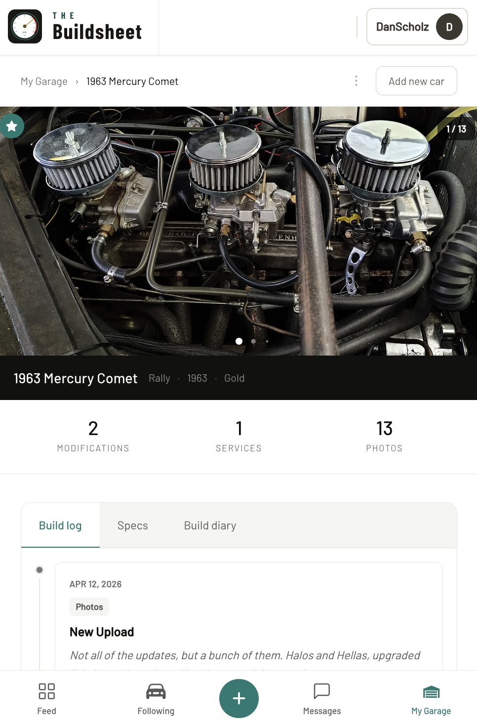 The Buildsheet gallery image