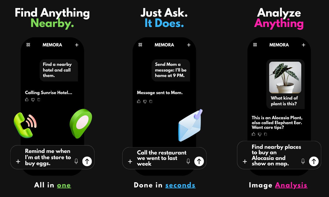 Memora - Private AI Assistant gallery image