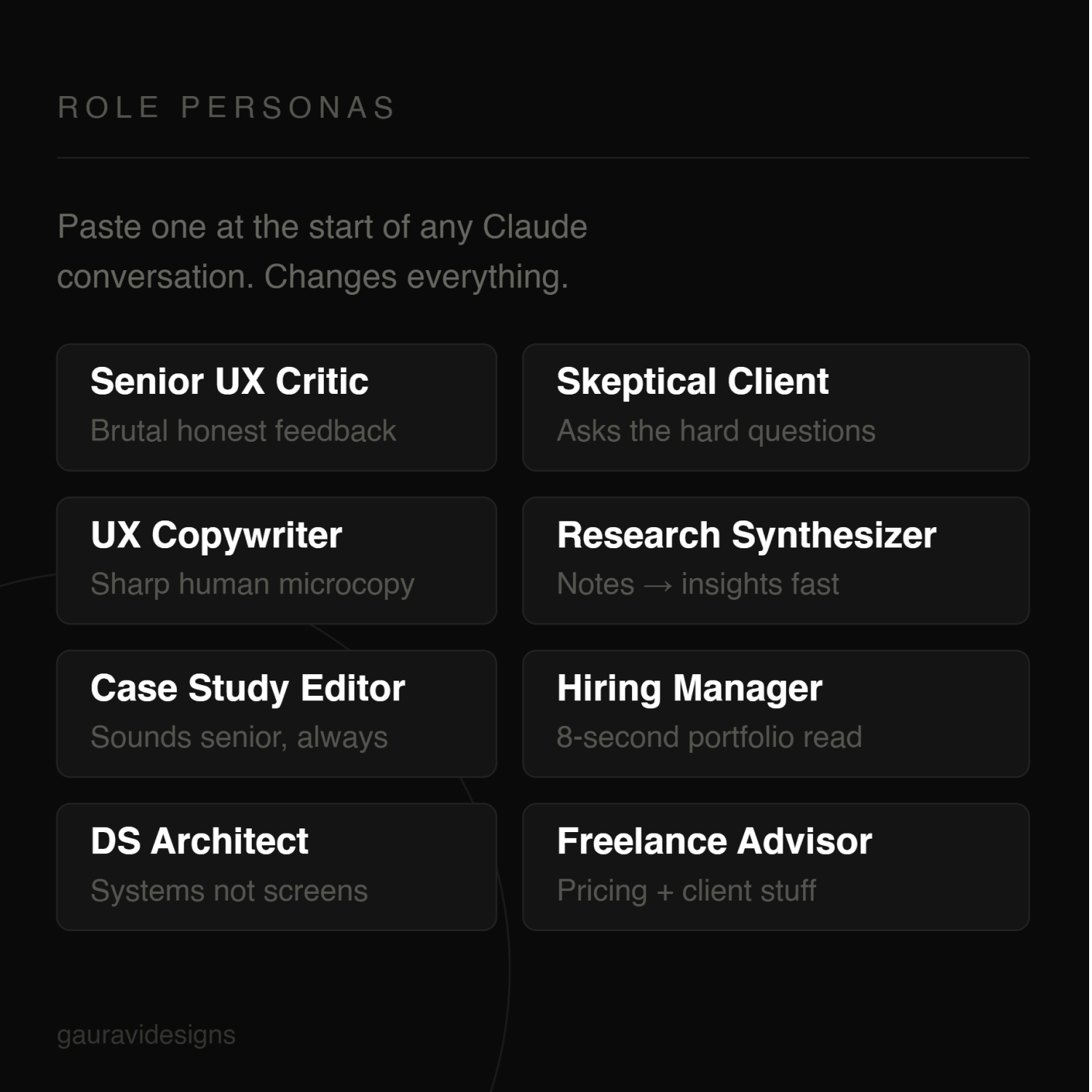 Claude for Designers Complete Ai toolkit gallery image
