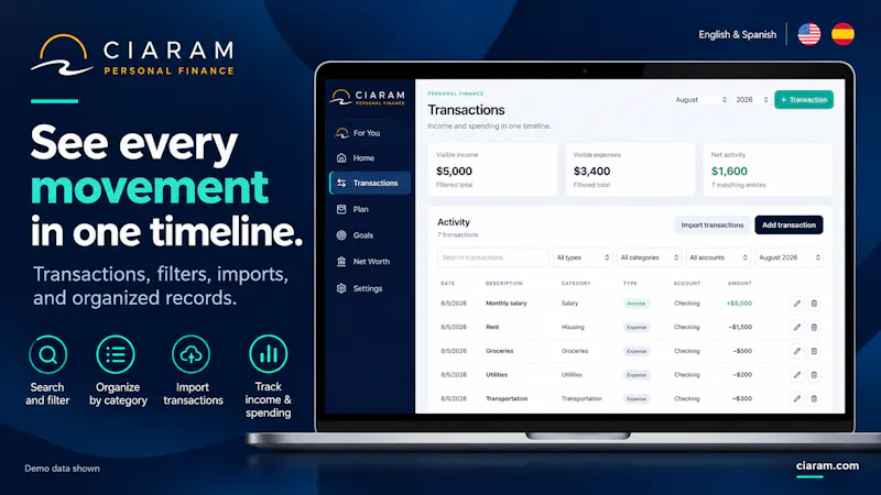 CIARAM Personal Finance screenshot 4
