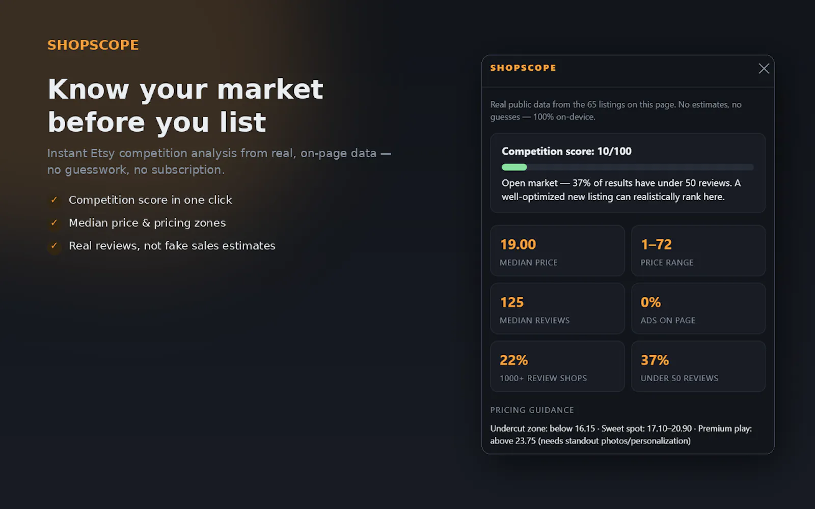 ShopScope screenshot 1